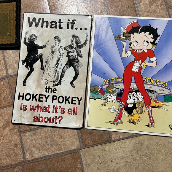 Vintage Betty Boop sign - Picture 4 of 4